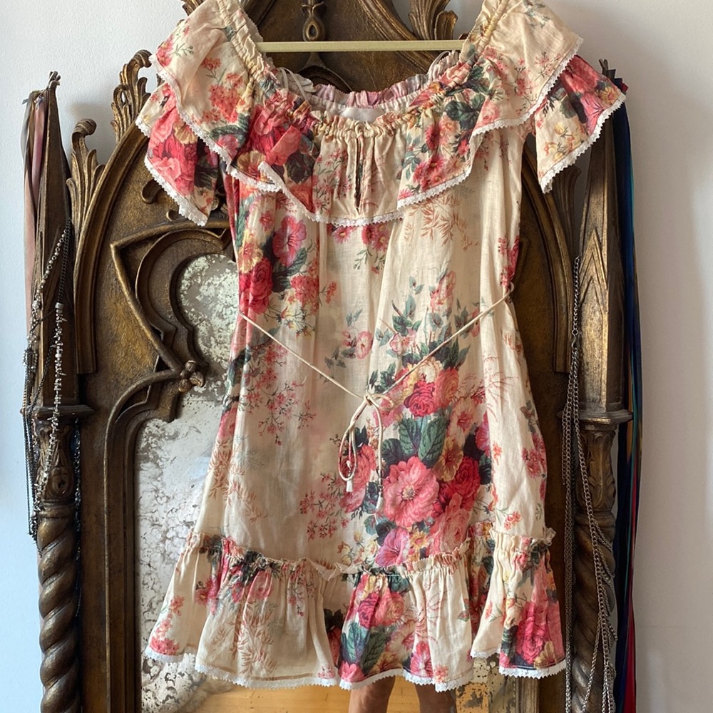 Zimmermann floral dress